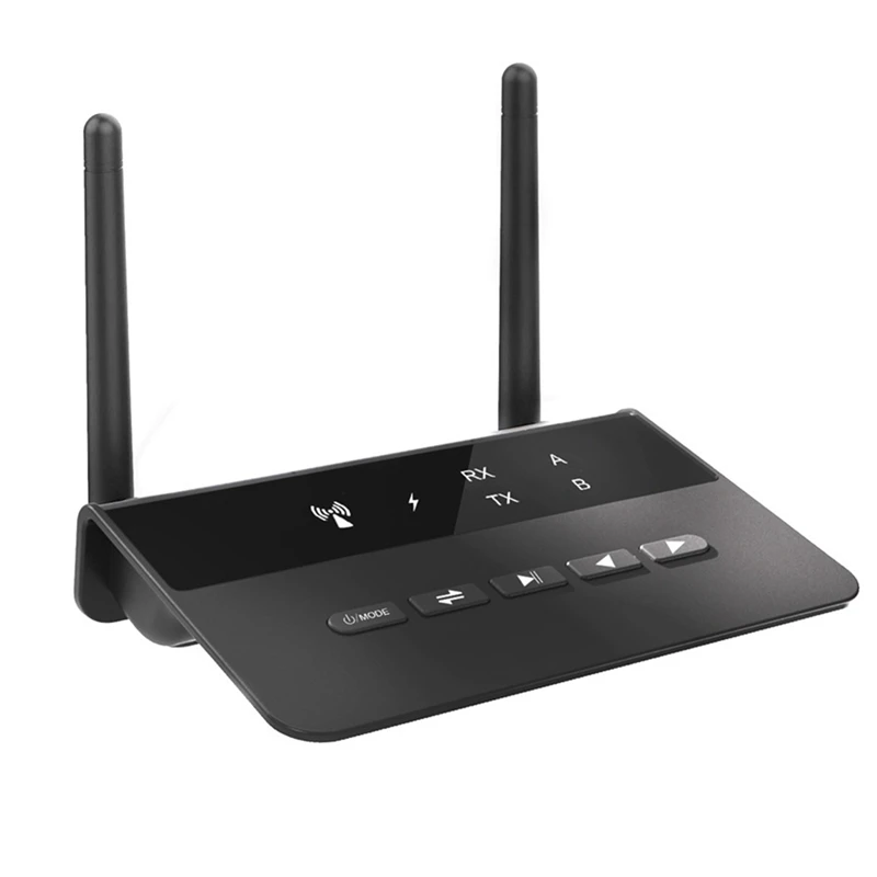 

Bluetooth 5,0 приемник-передатчик 80 м с низкой задержкой, беспроводной аудиоадаптер 3,5 мм, AUX RCA разъем для ПК, ТВ, наушников