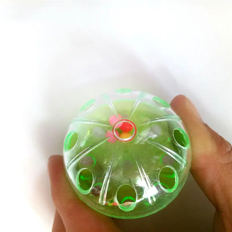 

1pcs Cat Ball Toy Plastic Hollow Funny Colorful Cat Jingle Ball Pet Playing Ball Toy Interactive Pet Chewing Toys For Cats