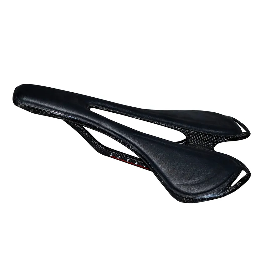 2020 new Carbon Fiber Road Mtb Saddle Use 3k T800 Material Pads Super Light Leather Cushions Ride Bicycles Seat | Спорт и