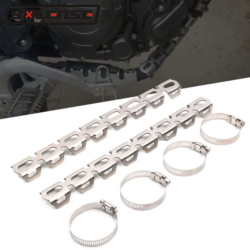 Выхлопной тепловой экран для BMW R1200GS ADV F800GS F700GS F650GS F800GT мотоциклетный глушитель