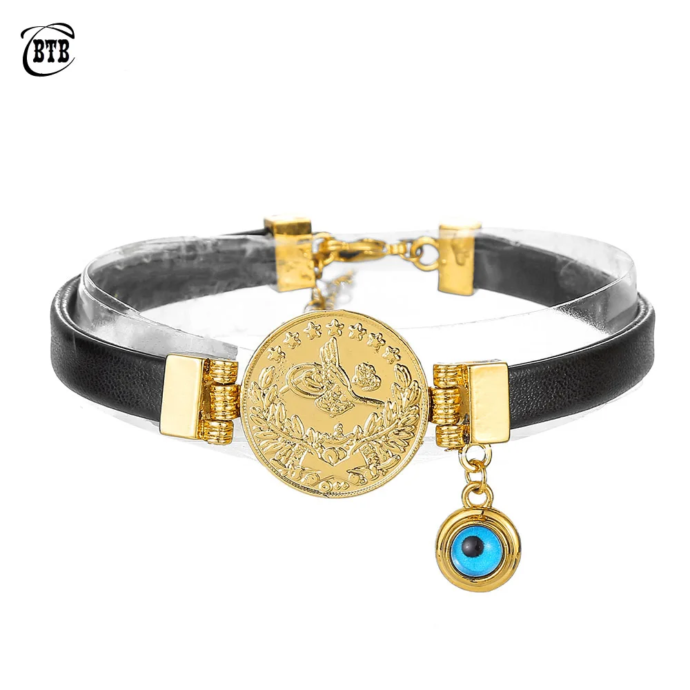 Арабский Бог браслет Мусульманский Исламский объектив &quotоко дьявола&quot с углом