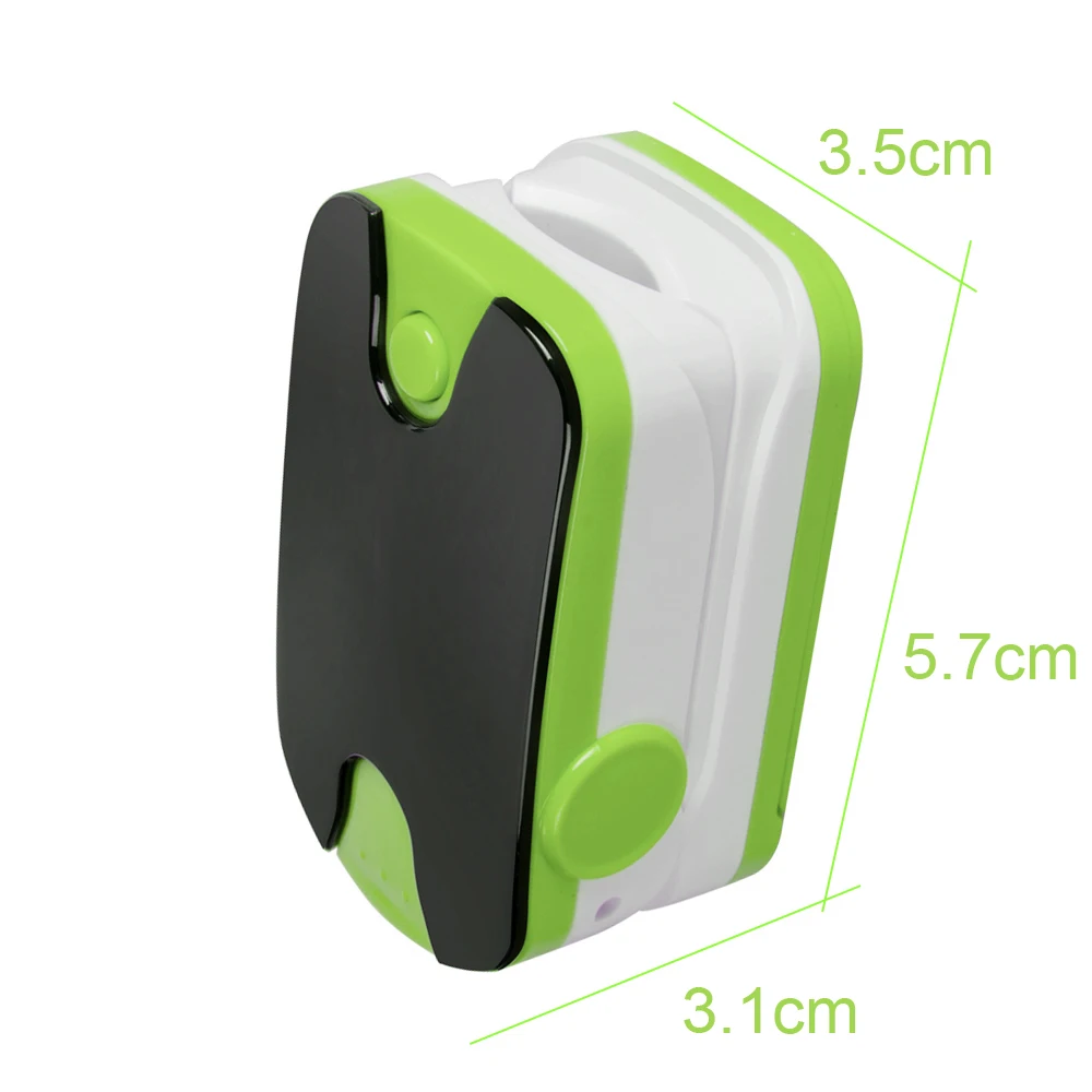 Новый обновленный OLED Пульс пульса монитор пальца Пульсоксиметр зеленый |