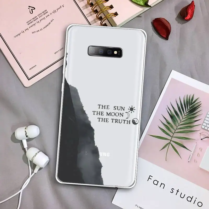 

Dylan O'Brien Teen Wolf TV show cool Phone Case Transparent For Samsung Galaxy S A 5 7 8 9 2015 20 edge plus 10 e lite 2019