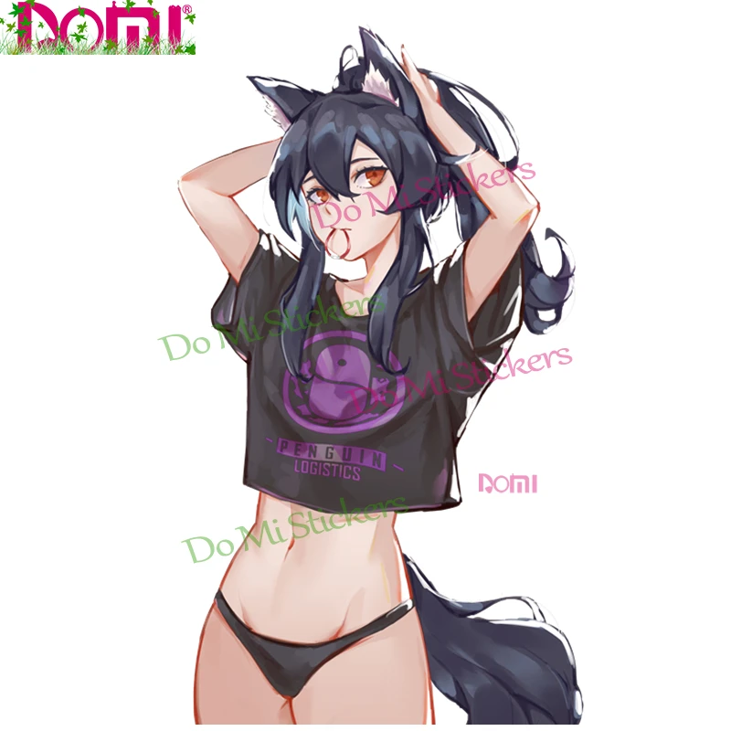 

Personality Sexy Anime Beautiful Girl Car Stickers Automobile Goods External Parts for Auto Accessories Die-Cut Waterproof PVC