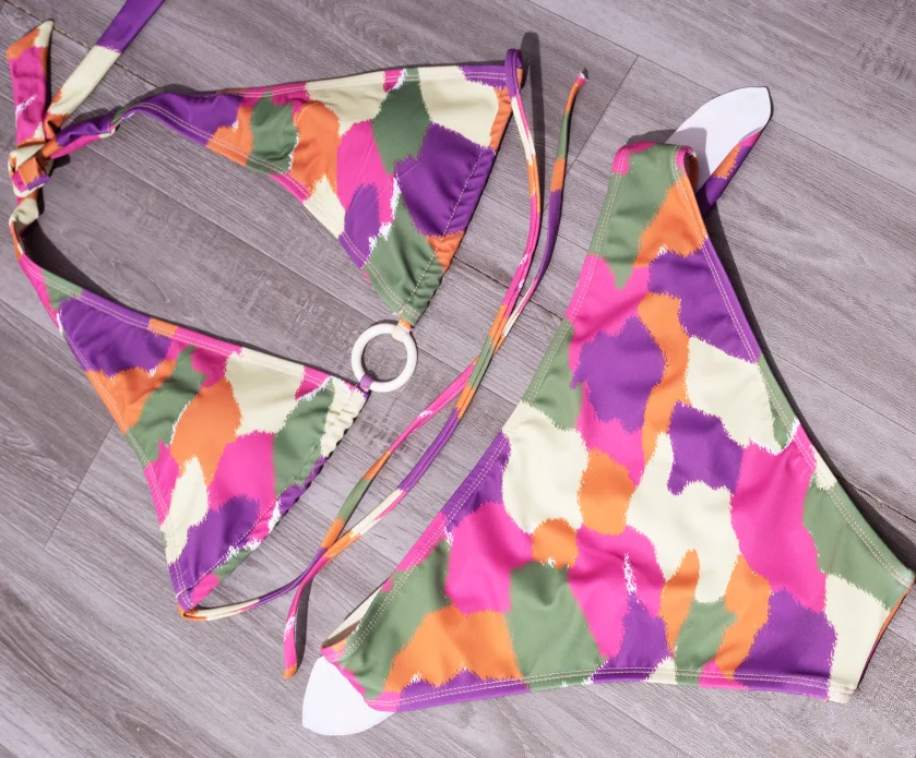 Bikini Women's Swimsuit 2022 Swimwear Female Two Piece Summer Sexy Bikinis Set Swimming Bathing Suit Beachwear | Женская одежда