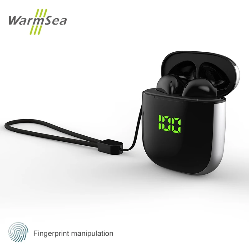 TWS-наушники с поддержкой Bluetooth 5 0 и светодиодным дисплеем | Электроника