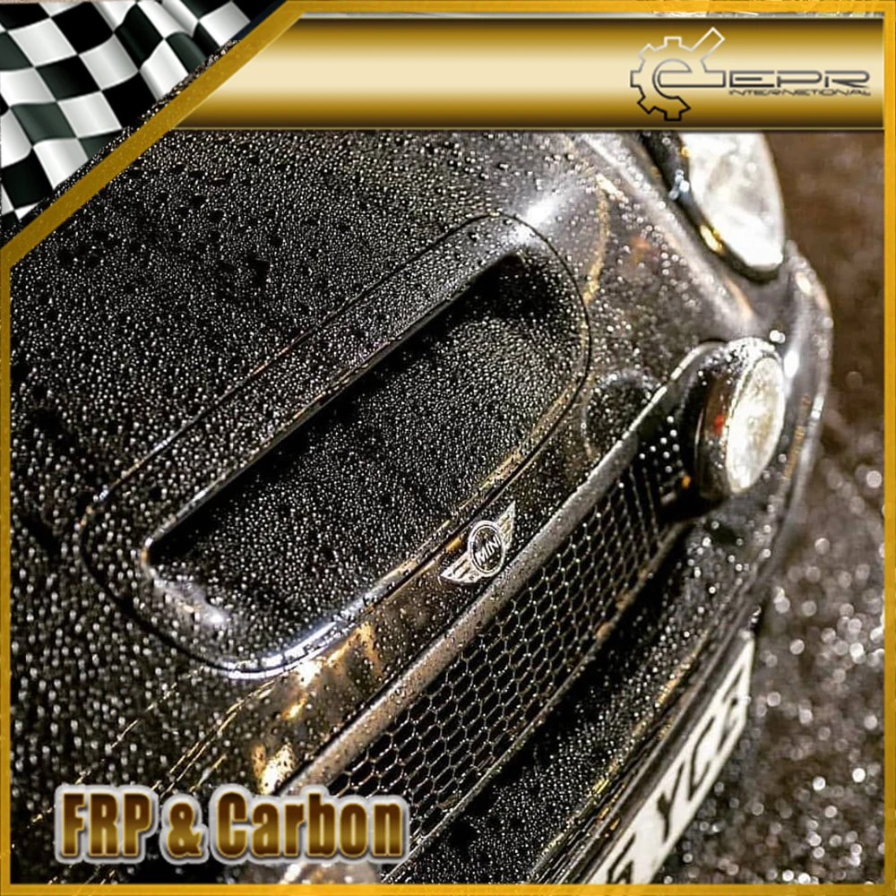 Для Mini Cooper S MK1 2001-2006 R53 бленда из углеродного волокна для Глянцевая углеродная