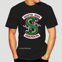 south side serpents riverdale funny cartoon t shirt women harajuku snake graphic t shirt 90s fashion tshirt anime female 0265a