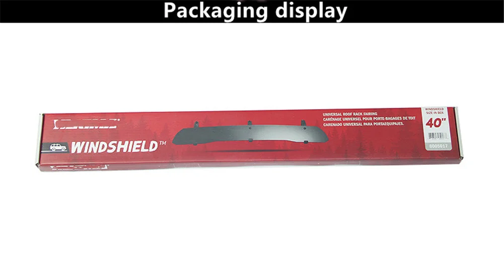 Автомобильный багажник на крышу ветровое стекло длинный отражатель воздуха 34