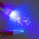 Волшебный УФ-светодиодный светильник 2 в 1, ультрафиолетосветильник вспышка, рисование маркером светильник ка с высосветильник Том, невидимая чернильная ручка, школьные и офисные канцелярские принадлежности