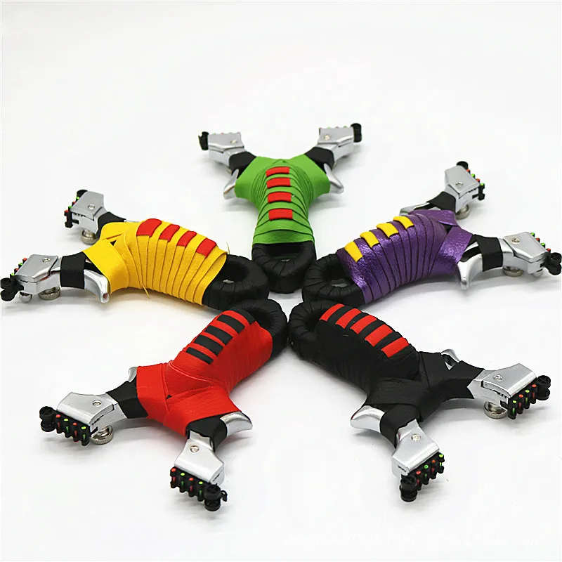 Охотничья Рогатка из нержавеющей стали с резиновой лентой для стрельбы на