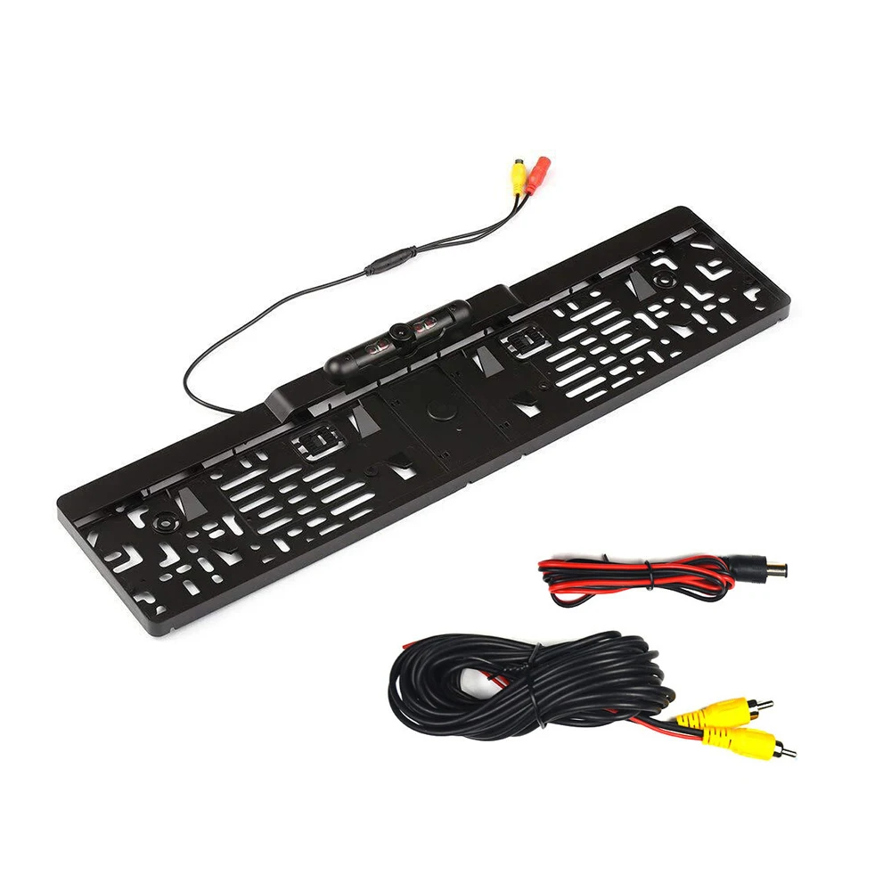 Автомобильный парктроник с 4 ИК подсветкой рамка для номерного знака ЕС