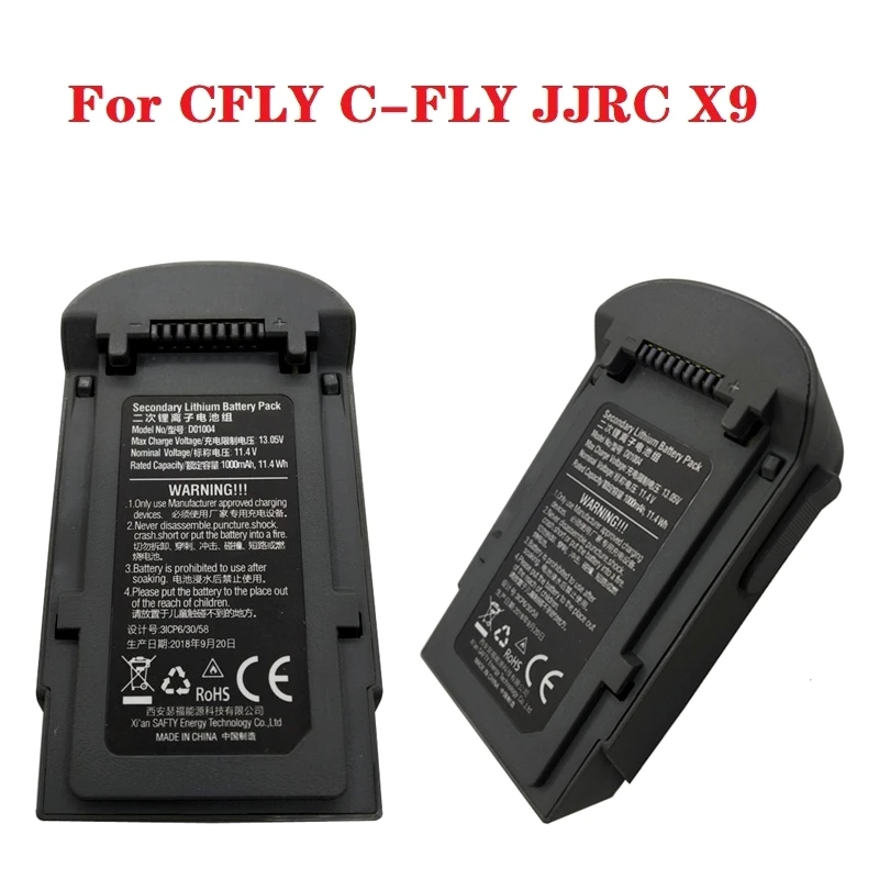 1/2/3 шт. 11 4 в 1000 мАч литий-полимерная батарея для C-FLY Dream JJRC X9 запасные части