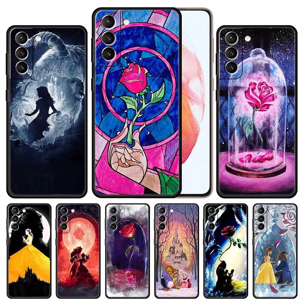 

Красивый и чудовище комикс для Samsung Galaxy S10 S20 S21 Plus S20 Ultra S20 S21 FE 5G силиконовый мягкий чехол Coque