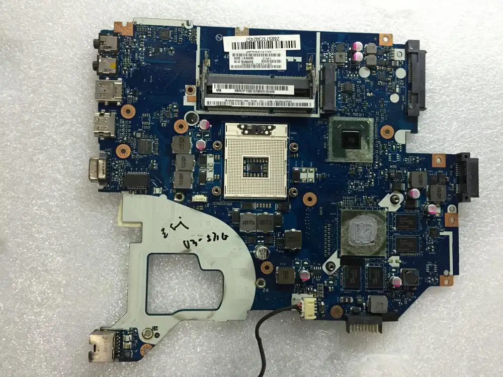 Для acer aspire V3-571 V3-571G Материнская плата ноутбука Q5WV1 LA-7912P DDR3 GT640M GPU