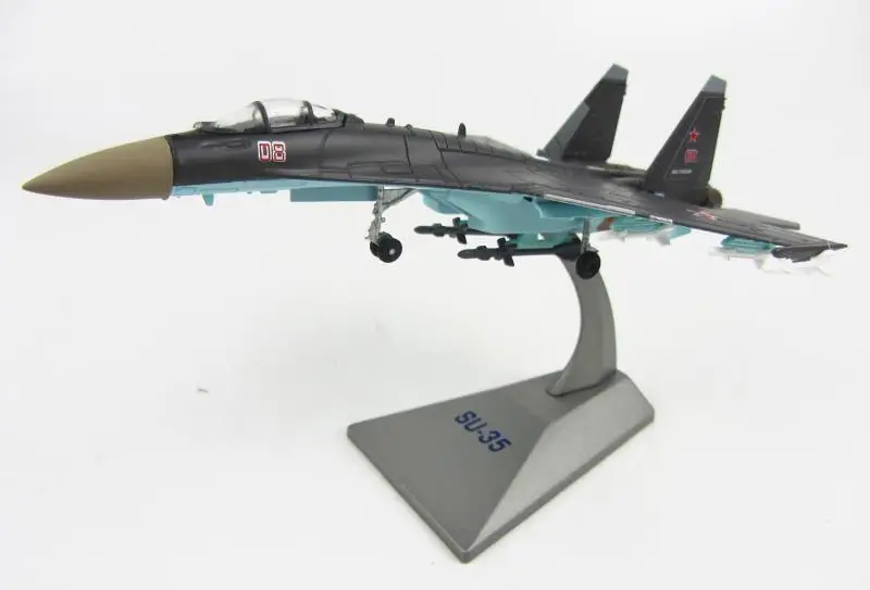 

JASON TUTU Aircraft Plane model Union Navy Army SU-35 Fighter Toy For Collection Airplane Alloy model diecast 1:144 metal Planes