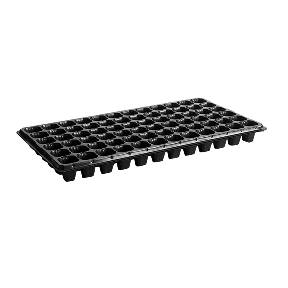 

Newly 10Pcs Seeding Tray Plastic Nursery Tray Succulent Plants Pot Seed Grow Box Tray MK