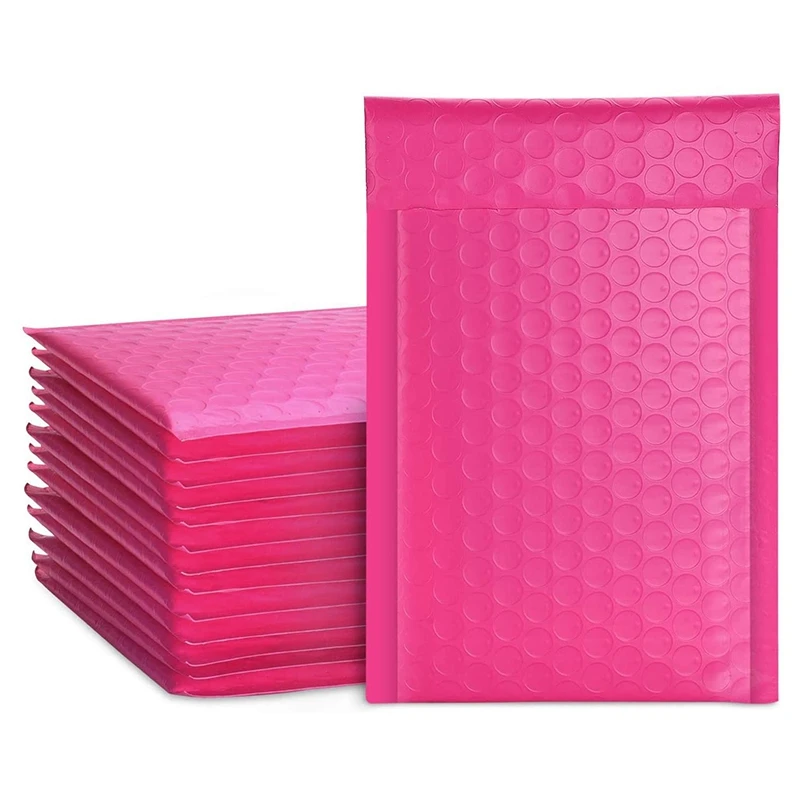 

PPYY-50 Pieces of Polyethylene Bubble Mailing Bag (About 18 x 23 cm) Padded Envelope 000 Bubble Mailing Bag