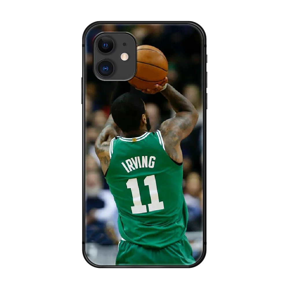 

basketball Kyrie Irving Phone Case Cover Hull For iphone 5 5s se 2 6 6s 7 8 12 mini plus X XS XR 11 PRO MAX black coque 3D shell