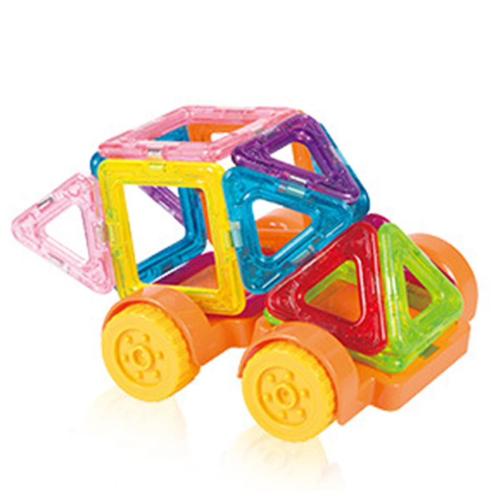 QWZ Новый мини Магнитный дизайнерский Строительный набор модель и строительство