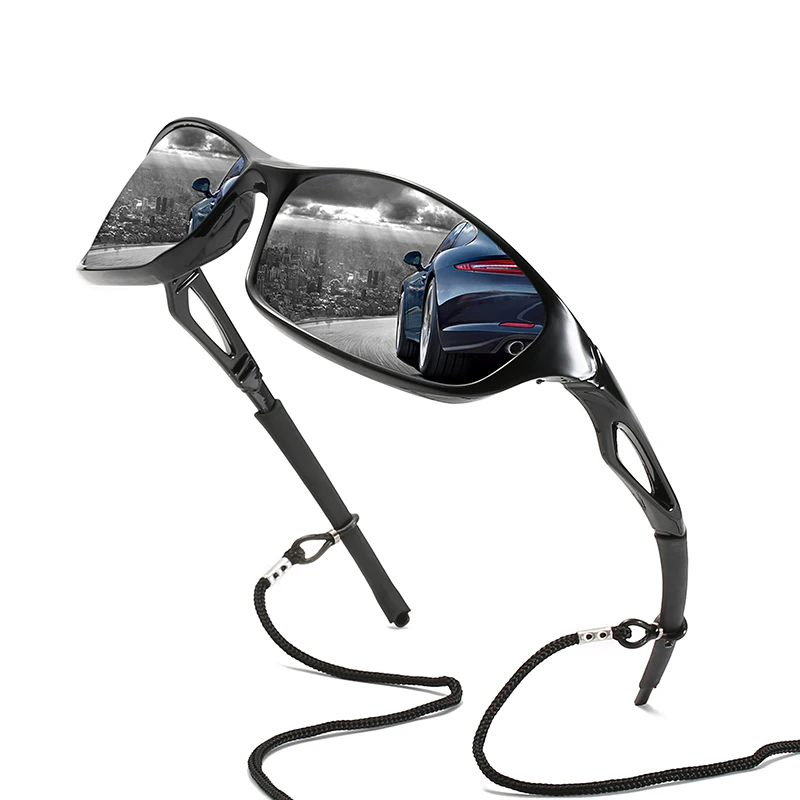 

Солнцезащитные очки поляризационные UV400 Мужские, брендовые дизайнерские винтажные солнечные очки квадратной формы, для вождения, 2020