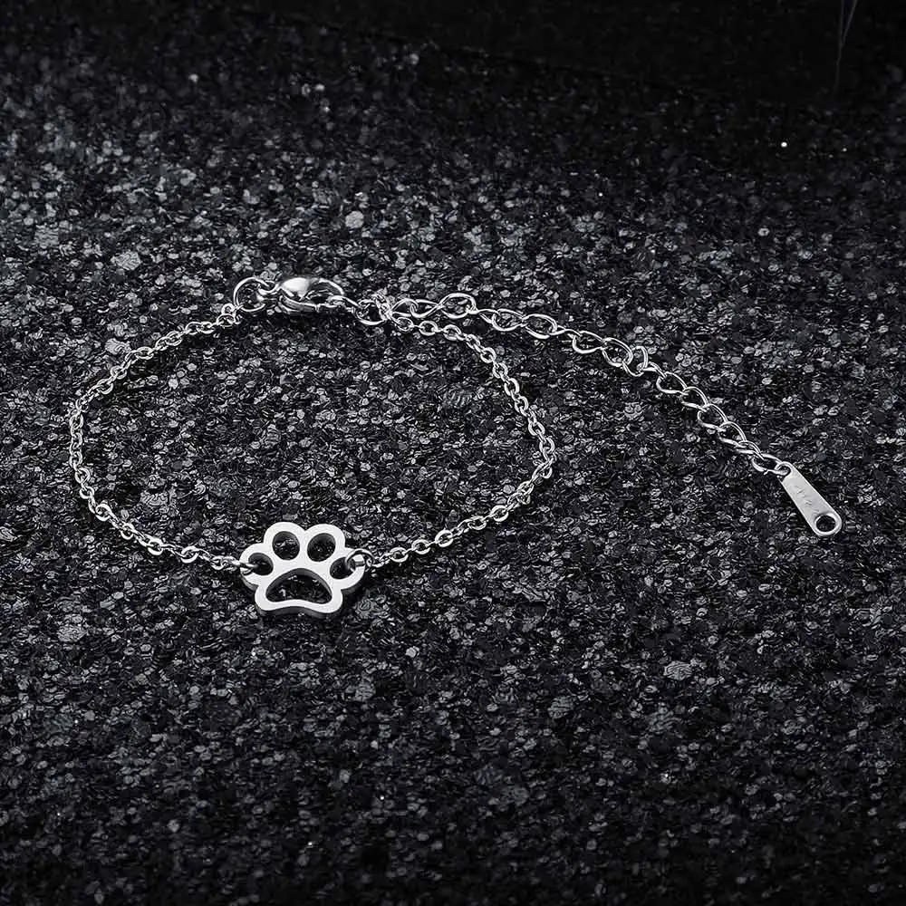 Boho Ловец снов Pet Dog Paw Om Falmingo очаровательный браслет для женщин нержавеющая сталь изысканные украшения Прямая поставка