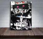 Холст Аниме Hunter x Hunter картины с глазами домашний декор манга картины постер HD Печать настенное искусство модульная гостиная в рамке