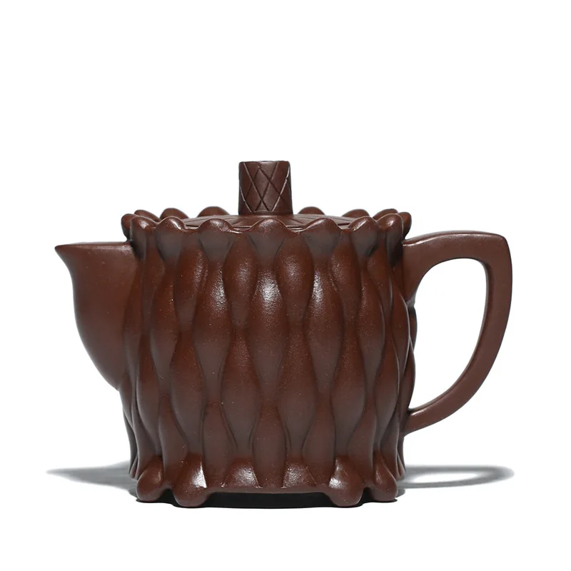 

Haina Baichuan teapot, purple clay teapot, yuzhongsha tea set, pure handmade by Li Haiyan