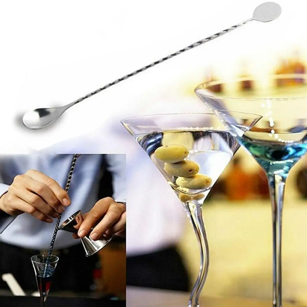 Ложка для льда Коктейльная ложка из нержавеющей стали 3 характеристики длинная