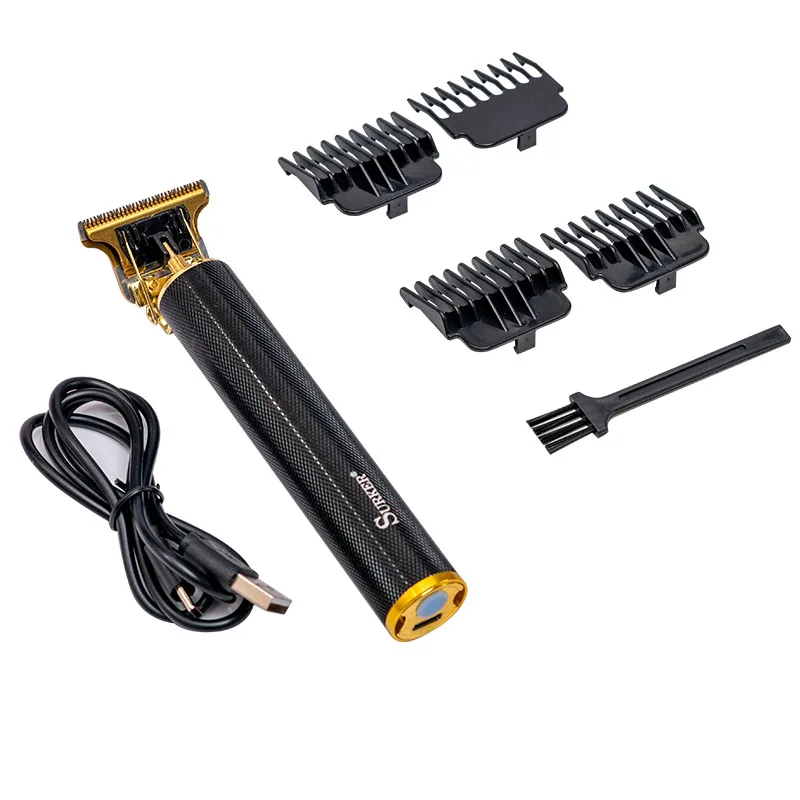 Rechargeable professional hair trimmer beard clipper for men face body grooming electric edge outline cutting machine | Бытовая техника