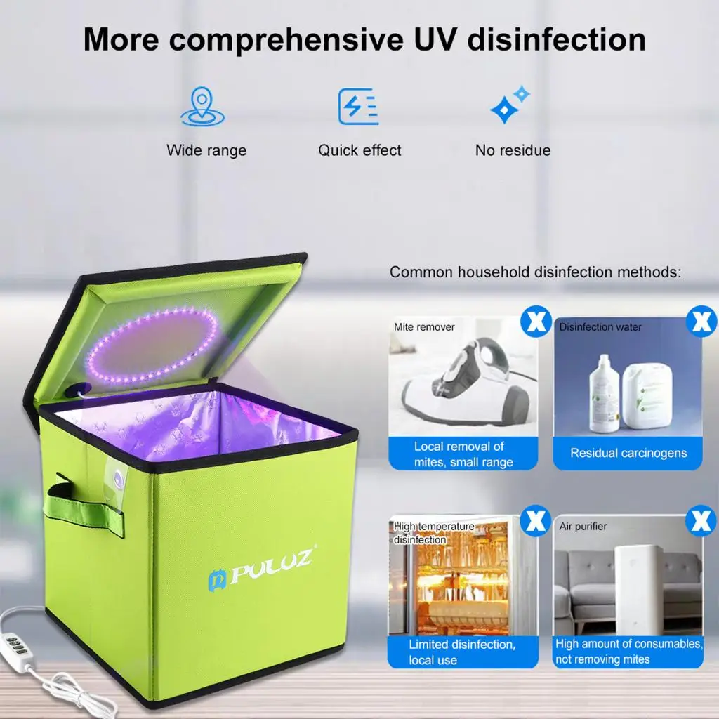 UVC LED Ultraviolet Sterilizer Box Anti Bacteria UV Sterilazation Machine for Nail Comestic Tools Jewelry Glasses Underwears |