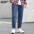 Мужские зимние брюки для пионерского лагеря, теплые и плотные уличные штаны для бега в стиле хип-хоп, мужские спортивные брюки XZR023079