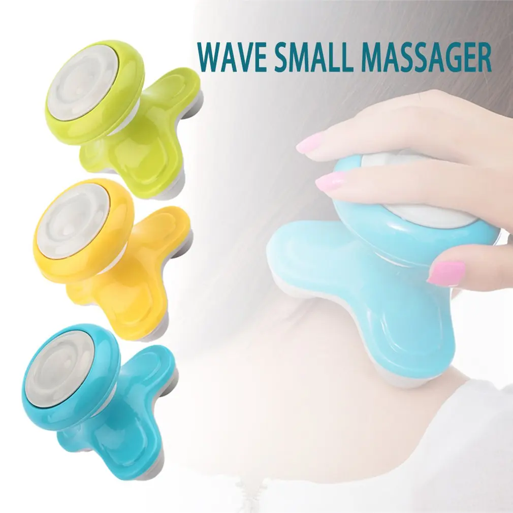 

Mini Electric Handled Wave Vibrating Massager USB Battery Full Body Massage Ultra-compact Lightweight Convenient for Carrying