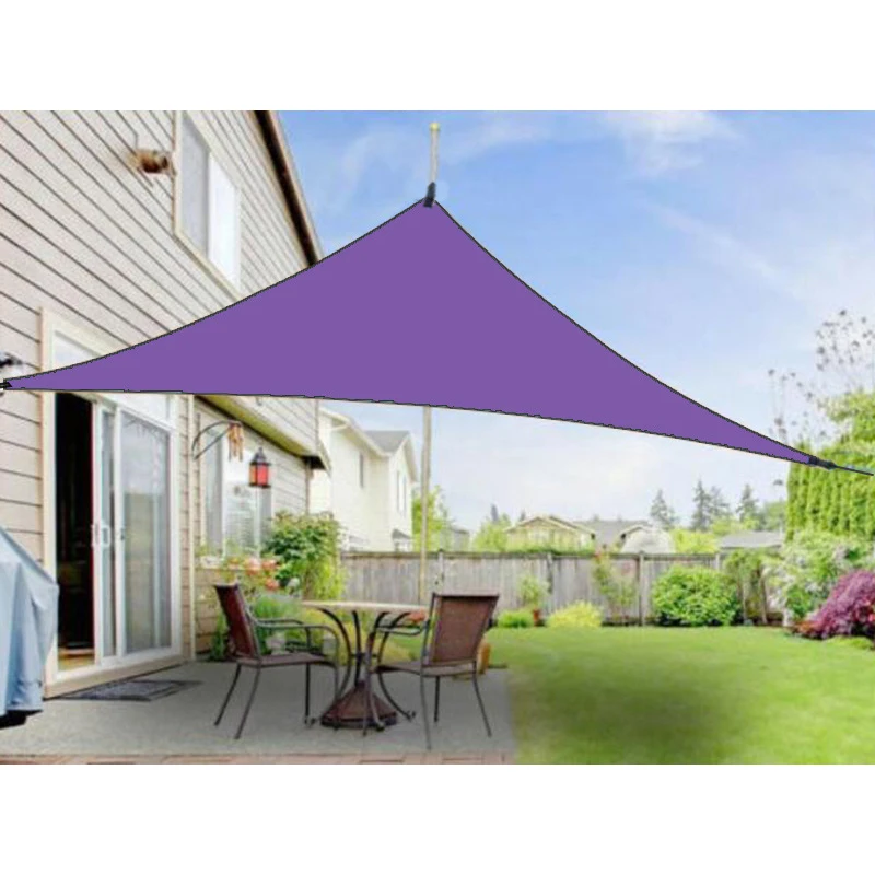 

Newly UV Protection Canopy Outdoor Shade Triangular Rainproof Sunproof Awning FIF66
