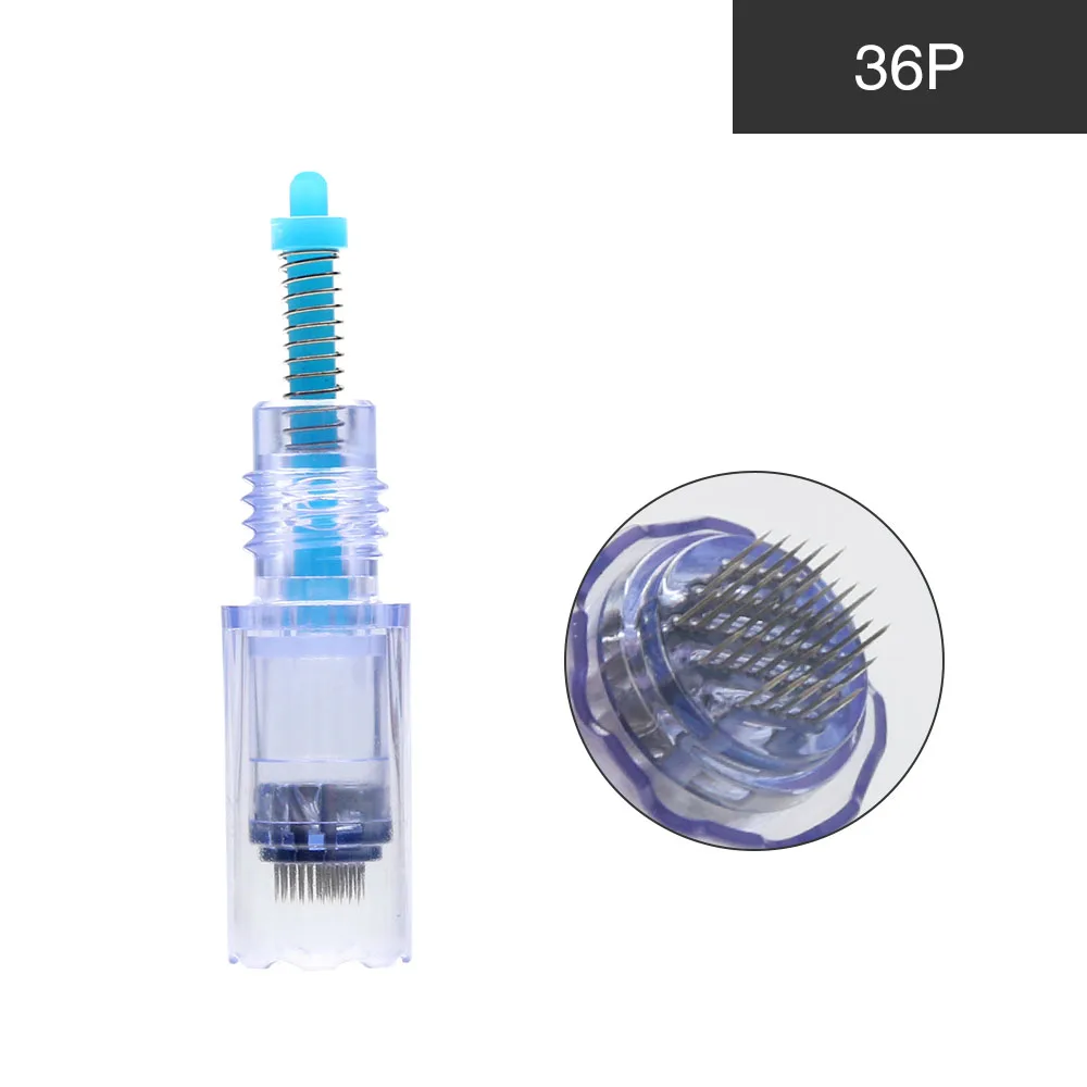 36 Pin Artmex V8 V6 V3 V1 картридж иглы 9/12/24/36/42/нано иглы, микроиглы МТС терапия системы для винтового порта машины советы - Габаритные размеры: 36 Pin