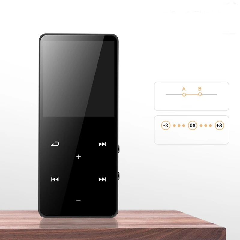 

2020 New Bluetooth 5.0 Lossless MP4 Player HiFi Portable Audio Player With FM Radio E-Book Voice Recorder MP4 Music Player