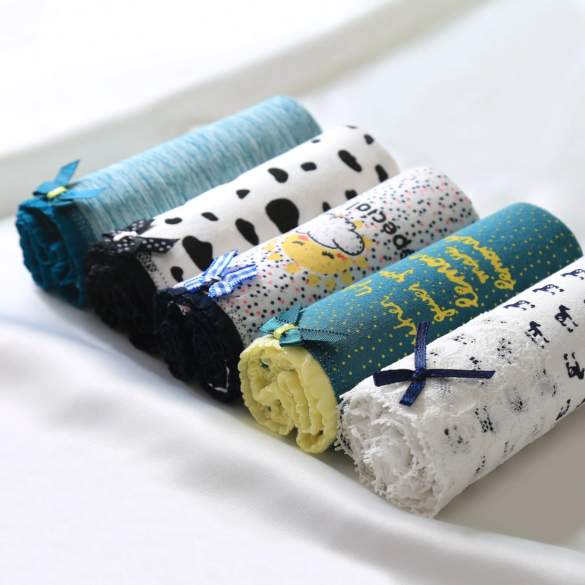 5 шт./лот женские трусики сексуальное хлопковое нижнее белье Симпатичные