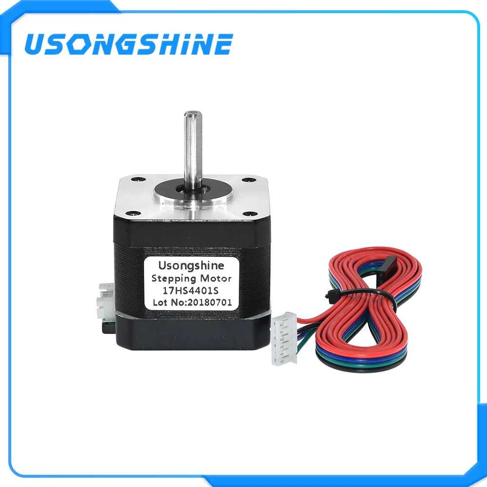 Шаговый двигатель V5 V6 17HS4401S 4 свинцовый мотор Nema17 42BYGH (17HS4401S) для ЧПУ сертификат CE 1