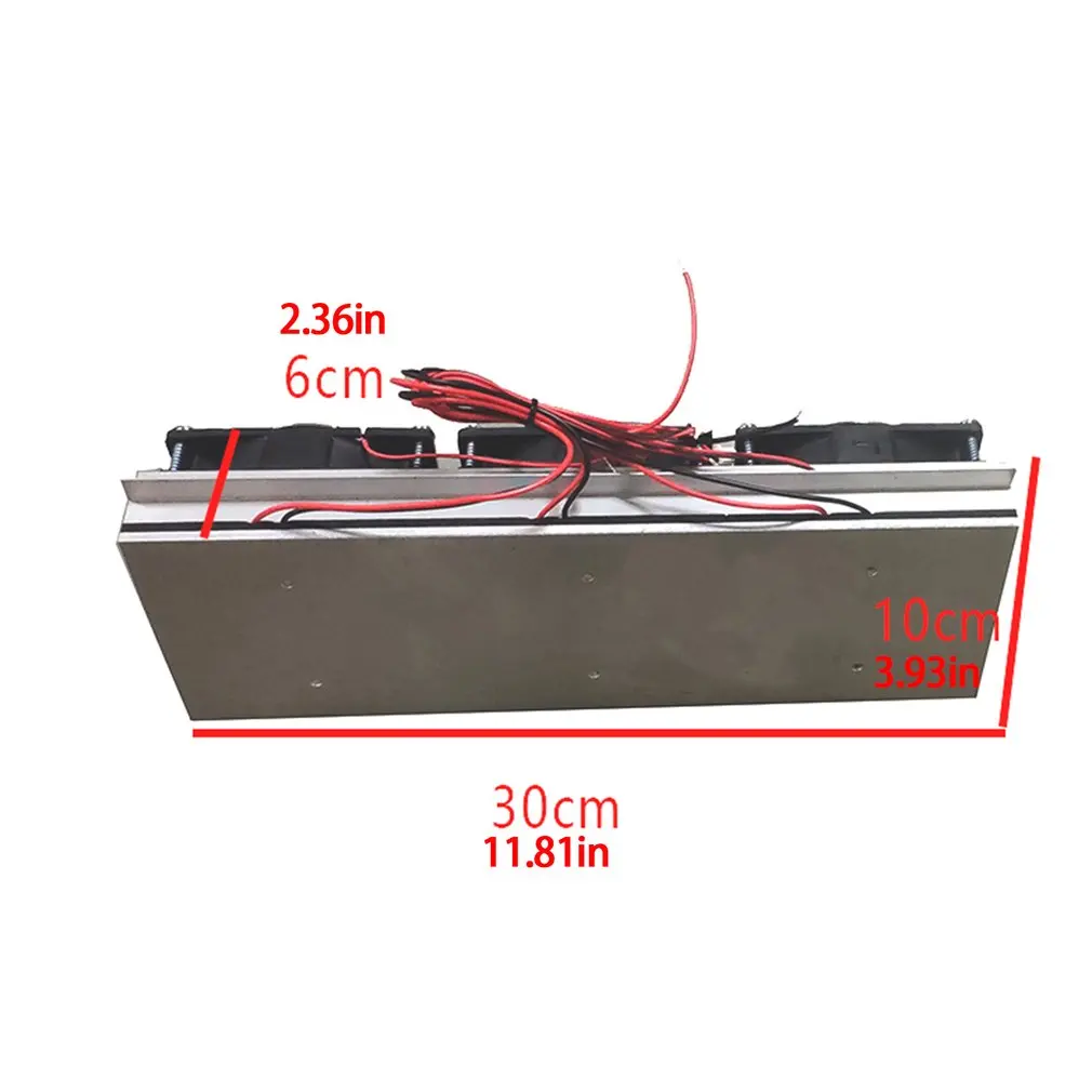 

DIY Three-core Semiconductor Refrigeration Flat Cooling Plate Durable Practical And Convenient Flat Cooling Plate
