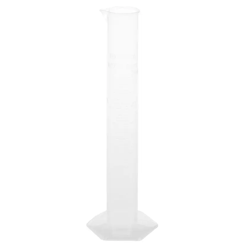 

AU42 -50 ml Transparent plastic graduated tube.
