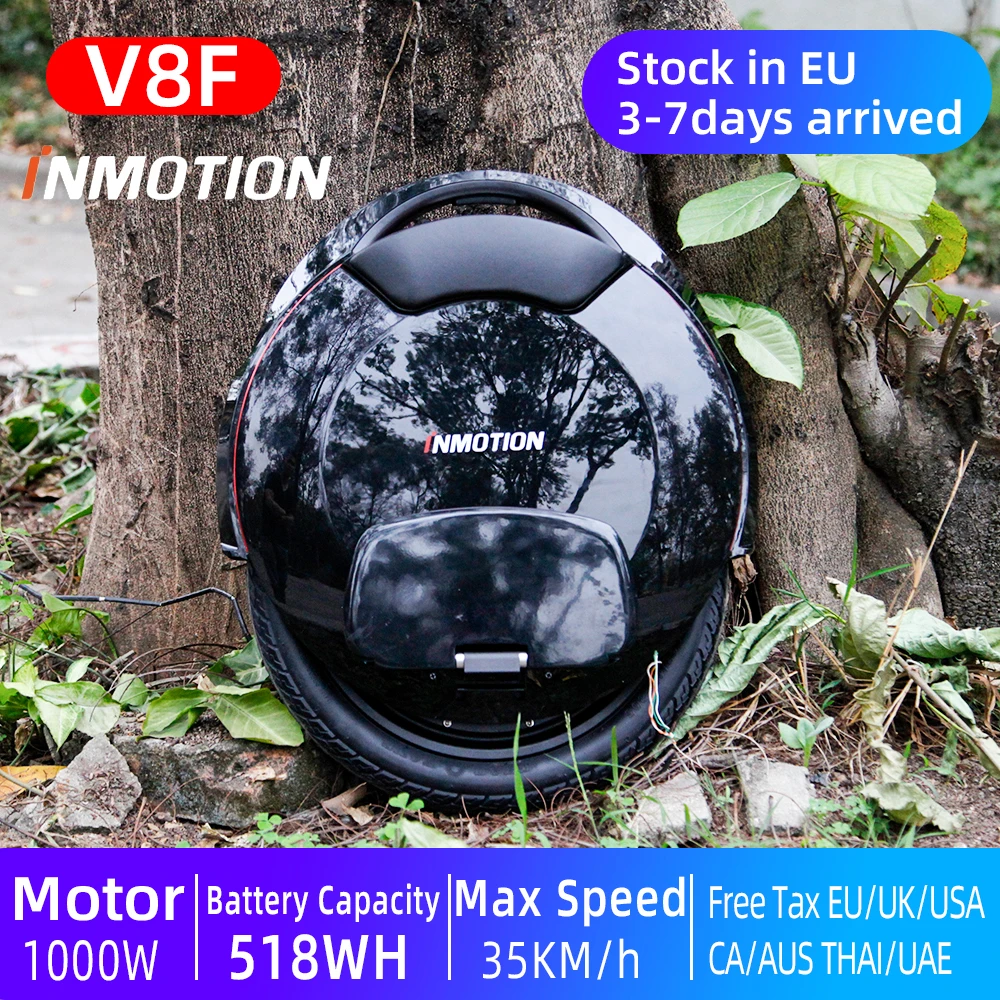 Новинка 2021 Электрический Одноколесный велосипед INMOTION V8F международная версия