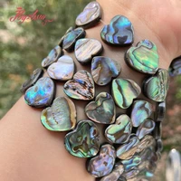 14mm 16mm multicolor abalone shell loose natural stone spacer beads for diy necklace earring rings bracelet jewelry making 15