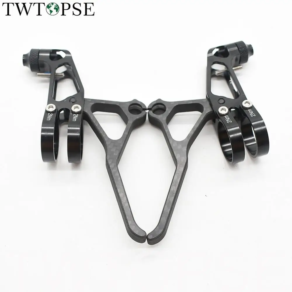 Тормозной рычаг для велосипеда TWTOPSE складной V-образный тормоз из углеродного