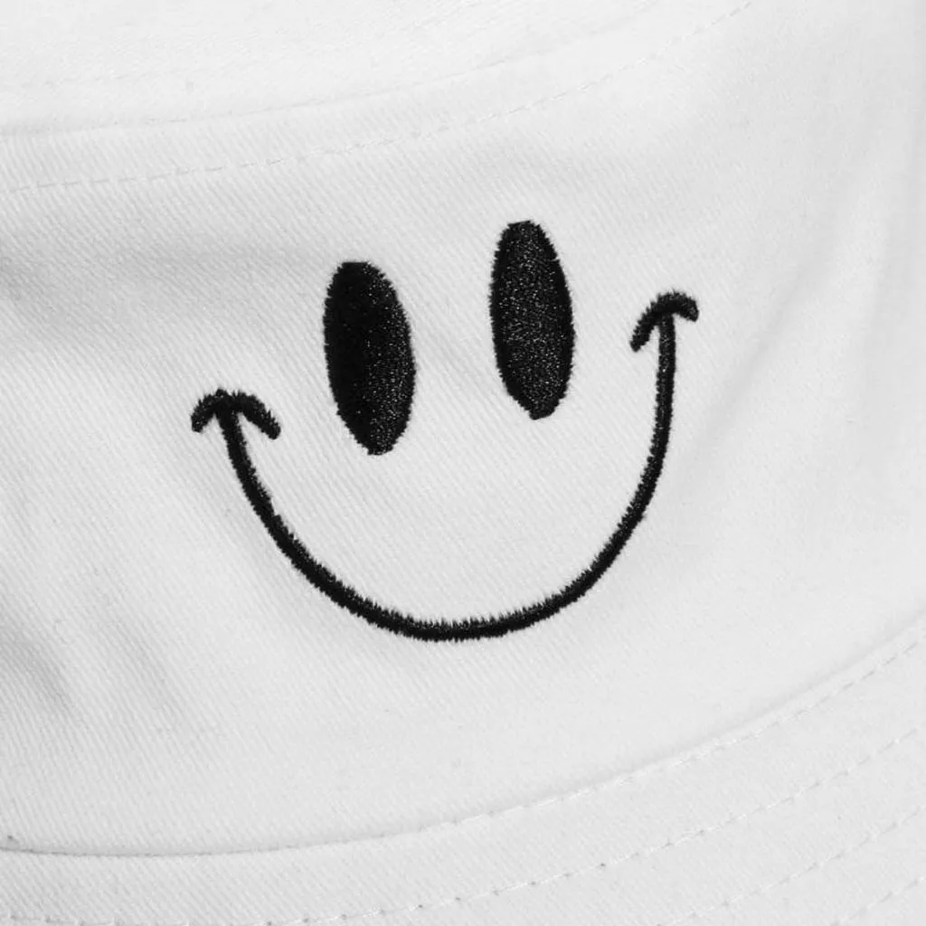 Повседневная Рыбацкая охотничья шляпа смайлик Солнцезащитная из хлопка Шляпа