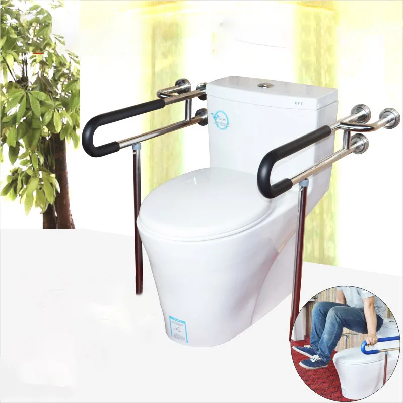 Медицинский Профессиональный унитаз с противоскользящим поручнем нагрузкой 100