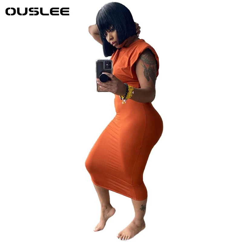 OUSLEE летний женский комплект из 2 предметов юбка модная уличная одежда кроп топ