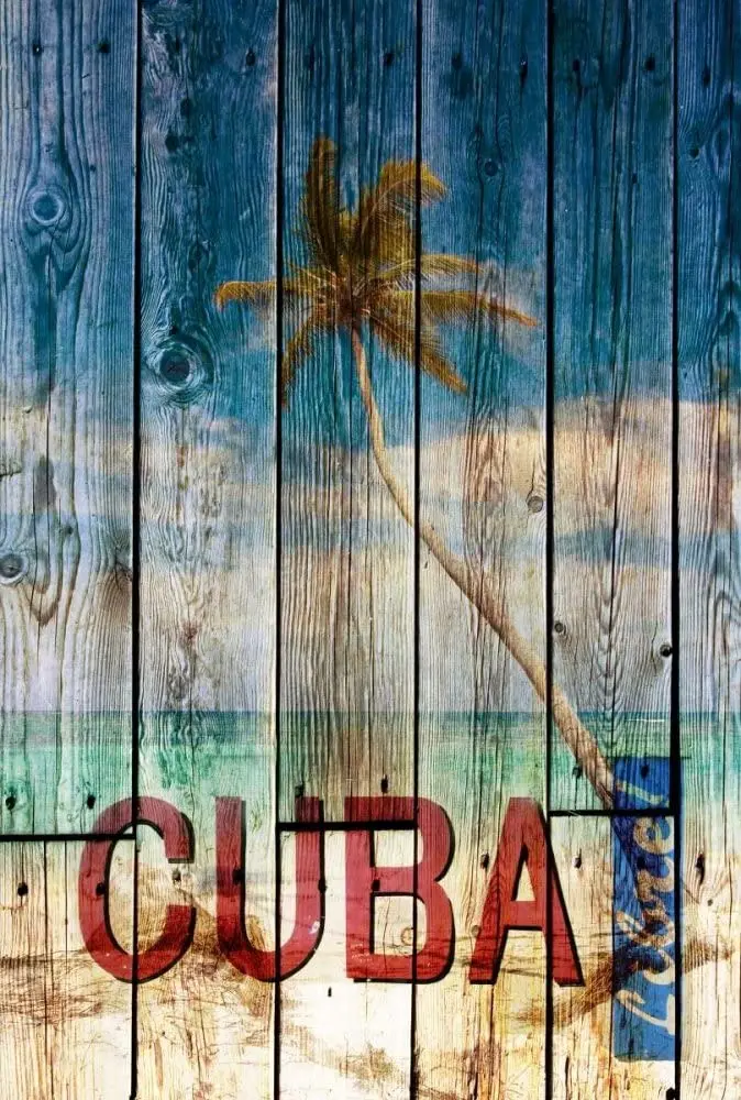 

Losea Куба свободный металлический жестяной знак, винтажный художественный плакат табличка домашний декор стен, 8x12 дюймов