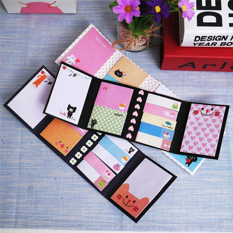 Горячая Распродажа Новое поступление милые блокноты для заметок наклейка в