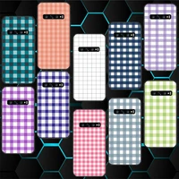 lattice colorful phone case for xiaomi mi6 mi5x mi8 mia1 mia2 mi9 mix2 mi10pro mimax3 funda coque cover