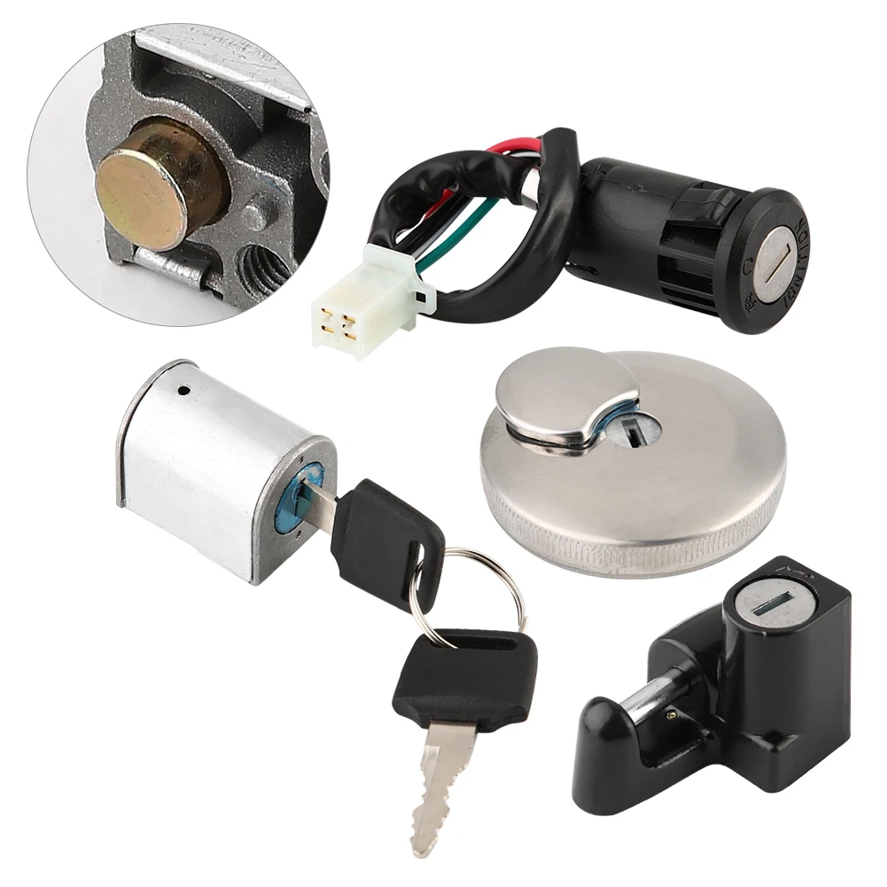 Замок зажигания из АБС-пластика и алюминиевого сплава блокировка крышки